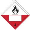 FLAMMABLE 4 SYMBOL - SAV PLACARD(250 X 250MM) thumbnail-0