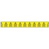 Non-Adhesive, Barrier Tape, Yellow/Black, 75mm x 250m thumbnail-0