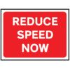 1050 X 750MM Ã‚Â TEMPORARY SIGN &FRAME - REDUCE SPEED NOW thumbnail-0