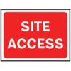 1050 X 750MM Ã‚Â TEMPORARY SIGN &FRAME - SITE ACCESS thumbnail-0