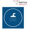 SHOWER GRAPHIC - TAKTYLE (150X150MM) thumbnail-0