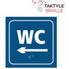 WC ARROW LEFT - TAKTYLE (150X150MM) thumbnail-0