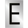 50MM POL. CHROME EFFECT -CHARACTER 'E' thumbnail-0