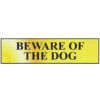 BEWARE OF THE DOG - POL (200X50MM) thumbnail-0