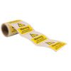 WARNING ISOLATE ELSEWHERE -100ROLL SAV (75 X 75MM) thumbnail-0