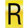 75MM POL. GOLD EFFECT -CHARACTER'R' thumbnail-0