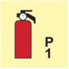 PORTABLE FIRE EXTINGUISHER P1-PHO (150 X 150MM) thumbnail-0