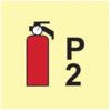 PORTABLE FIRE EXTINGUISHER P2-PHO (150 X 150MM) thumbnail-0