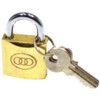 Keyed Padlock, Keyed Alike, Brass, Bronze, 32mm Width, Weatherproof thumbnail-0