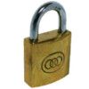 Keyed Padlock, Keyed Alike, Brass, Bronze, 63mm Width, Weatherproof thumbnail-0