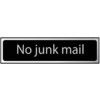 NO JUNK MAIL - CHR (200 X 50MM) thumbnail-0