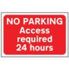 NO PARKING ACCESS REQUIRED 24HOURS - RPVC (600 X 450MM) thumbnail-0