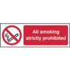 ALL SMOKING STRICTLY PROHIBITED -SAV (300 X 100MM) thumbnail-0