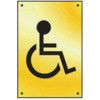 DISABLED GRAPHIC DOOR PLATE -PSS(100 X 150MM) thumbnail-0