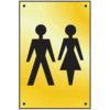 UNISEX GRAPHIC DOOR PLATE -PSS(100 X 150MM) thumbnail-0