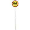 STOP WORKS LOLLIPOP SIGN thumbnail-0