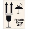 FRAGILE KEEP DRY STENCIL (600X800MM) thumbnail-0