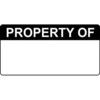 PROPERTY OF - LABELS (50 X25MMROLL OF 500) thumbnail-0