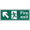 FIRE EXIT (MAN ARROW UP/LEFT)-SAV (400 X 150MM) thumbnail-0