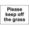 PLEASE KEEP OFF THE GRASS -RPVC(300 X 200MM) thumbnail-0