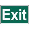 EXIT (TEXT ONLY) - PVC (300X200MM) thumbnail-0