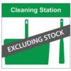 SHADOWBOARD - CLEANING STATION STYLE D (GREEN) W HOOKS - NO STOCK thumbnail-0