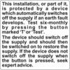 IMPORTANT RCD TEST LABEL - PACKOF25  SAV (75 X 75MM) thumbnail-0