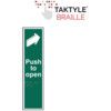 PUSH TO OPEN - TAKTYLE (75X300MM) thumbnail-0