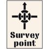 SURVEY POINT STENCIL (400 X600MM) thumbnail-0