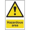 HAZARDOUS AREA - PVC (400 X600MM) thumbnail-0