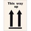 THIS WAY UP STENCIL (600 X 800MM) thumbnail-0