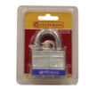 Keyed Padlock, Keyed Alike, Steel, Silver, 50mm Width, Weatherproof thumbnail-0