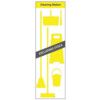 SHADOWBOARD - CLEANING STATION STYLE B (YELLOW) W HOOKS - NO STOCK thumbnail-0