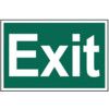 EXIT (TEXT ONLY) - PVC (600X400MM) thumbnail-0