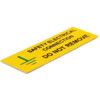 SAFETY ELECTRICAL CONNECTION DO NOT REMOVE-PK-5 PVC(75X25MM) thumbnail-0