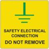 SAFETY ELECTRICAL CONNECTION DO NOT REMOVE-PK-5 SAV(75X75MM) thumbnail-0