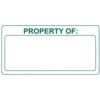 PROPERTY OF - SELF LAMINATINGLABELS Ã‚Â (50 X 25MM ROLL OF 250) thumbnail-0