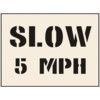 SLOW 5MPH STENCIL (400 X 600MM) thumbnail-0