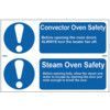 CONVECTOR OVEN SAFETY / STEAMOVEN SAFETY - PVC (300 X 200MM) thumbnail-0