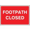 FOOTPATH CLOSED - FMX (600X400MM) thumbnail-0