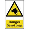 DANGER GUARD DOGS - PVC (200X300MM) thumbnail-0