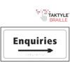 ENQUIRIES ARROW RIGHT -TAKTYLE(300 X 150MM) thumbnail-0