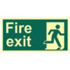 FIRE EXIT (MAN RIGHT) -PHOTOLUM.(400 X 125MM) thumbnail-0