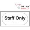 STAFF ONLY - TAKTYLE (300 X150MM) thumbnail-0