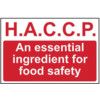 H.A.C.C.P AN ESSENTIAL INGREDIENT FOR FOOD SAFETY-PVC(300X200MM) thumbnail-0