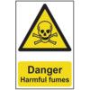 DANGER HARMFUL FUMES - PVC (200X300MM) thumbnail-0