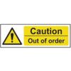 CAUTION OUT OF ORDER - SAV (300X100MM) thumbnail-0