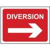 DIVERSION RIGHT ARROW - QSIGN(1050 X 750MM) thumbnail-0