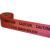 Barrier Tape, Black, 150mm x 365m thumbnail-0