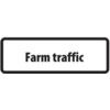 SUPPLEMENTARY PLATE 'FARMTRAFFIC'- ZIN (685 X 275MM) thumbnail-0